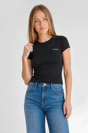 Guess Lotus Kadın Aktif Slim Fit T-Shirt