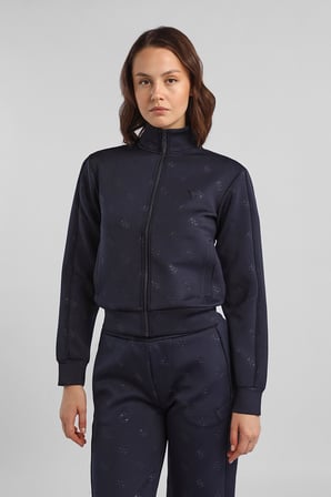 Guess Calista 4G Tam Fermuarlı Kadın  Eşofman Üstü V6YQ12K4297-FBIC