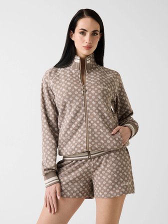 Guess Aggie Kadın Aktif Scuba Sweatshirt