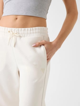 Guess Calista 4G Wide Leg Kadın  Eşofman Altı V6YB10K4295-FW0T