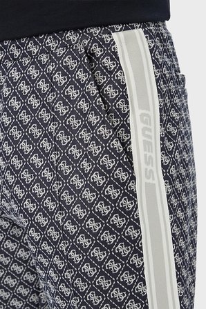 Guess Parimo 4G Logolu Regular Fit Normal Bel Düz Paça Pantolon Z5BB07K2042 Erkek PANTOLON Z5BB07 K2042 FBI2 LACİVERT