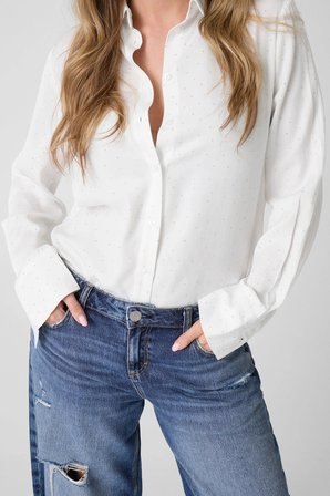 Guess Rayon Kadın Comfort Fit Gömlek