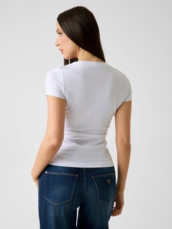 Guess Glitt Kadın Slim Fit T-Shirt