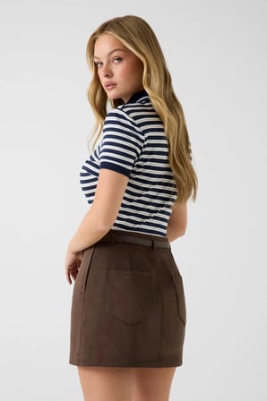 Ludovica Kadın Slim Fit Polo T-Shirt