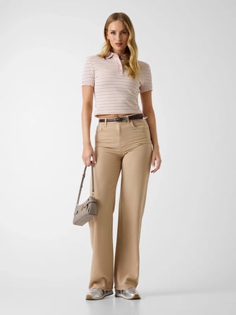 Ludovica Kadın Slim Fit Polo T-Shirt