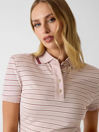 Ludovica Kadın Slim Fit Polo T-Shirt