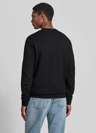 Guess Siyah Erkek Sweatshirt M6YQ37K4103-JBLK Audley Sweatshirt