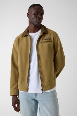 WASHED COTTON JACKET