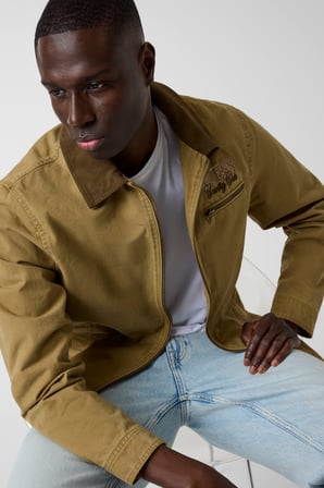 WASHED COTTON JACKET