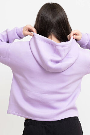 Guess Kadın Mor Alisa Scuba Sweatshirt