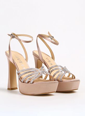 Guess Ten Kadın Topuklu Ayakkabı FLPIRTSAT03NUDE