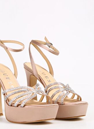Guess Ten Kadın Topuklu Ayakkabı FLPIRTSAT03NUDE