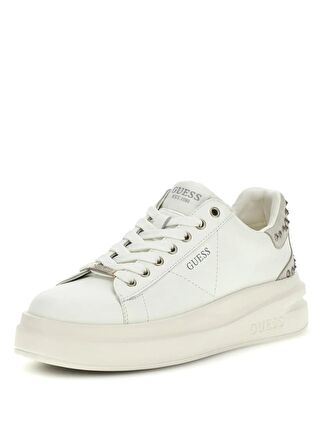 Guess Beyaz - Gümüş Kadın Sneaker FLPVIBLEP12WHISI