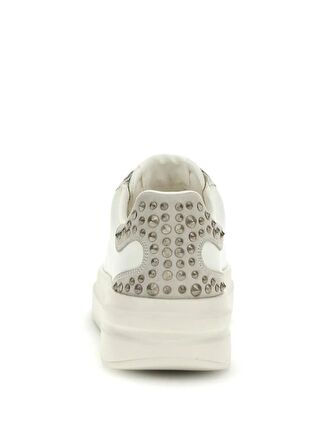 Guess Beyaz - Gümüş Kadın Sneaker FLPVIBLEP12WHISI