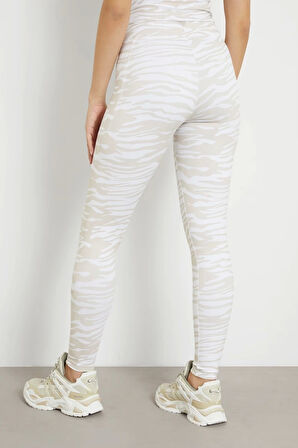 Guess AYLA LEGGING 4/4 Kadın Altın Tayt V4GB05MC049-P8DA