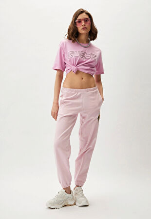 Guess Kadın Zoey Çiçek İşlemeli Jogger