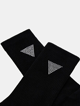 Guess Rhinestones Kadın Siyah Aktif Regular Fit Çorap V4GZ03ZZ00I-JBLK