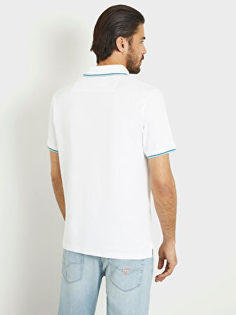 Erkek LYLE SS Klasik Polo - Beyaz | XXL
