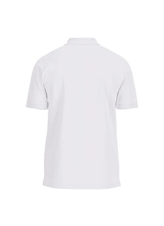 Guess Düz Beyaz Erkek Polo T-Shirt M2YP24KC9T1G011_WASHED SS POLO - OR