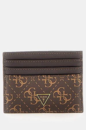 Guess Ford Erkek Kahverengi Deri Kartlık SMVELELEA25-BNH