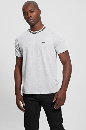 Erkek VENTURA  SS Yan Logolu T-Shirt - Gri  | S