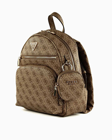 Guess Power Play Tech Backpack Monogram Sırt Çantası