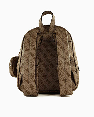 Guess Power Play Tech Backpack Monogram Sırt Çantası