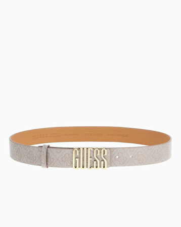 Guess Noelle Monogram Baskılı Kemer