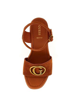 Guess Deri Tarçın Kadın Topuklu Sandalet FLJCLOSUE04TERRA