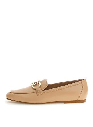 Guess Ten Deri Kadın Loafer FLJISALEA14NATU