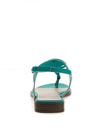 Guess Deri Yeşil Kadın Sandalet FLJMIRLEA03MENTA