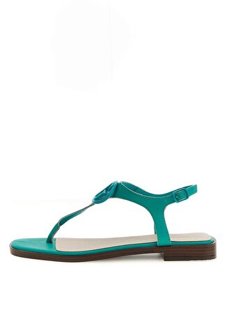 Guess Deri Yeşil Kadın Sandalet FLJMIRLEA03MENTA