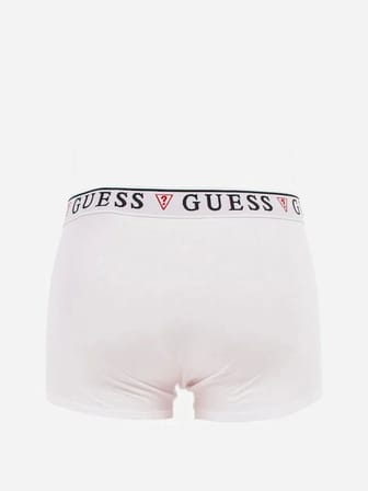 Guess Erkek Beyaz Brian Hero 3'lü Boxer Seti