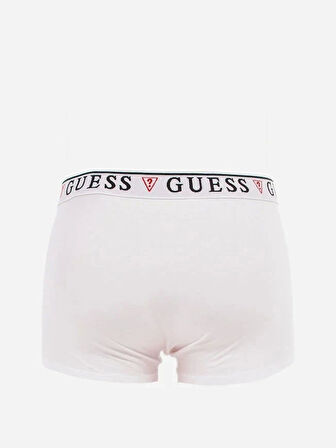 Guess Erkek Beyaz Brian Hero 3'lü Boxer Seti
