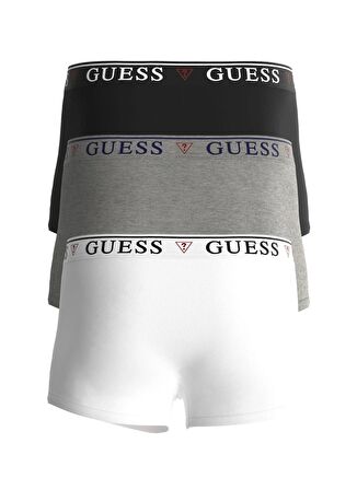 Guess Siyah - Beyaz Erkek Boxer U97G01KCD31-F017