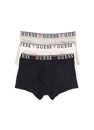 Guess Siyah - Beyaz Erkek Boxer U97G01KCD31-F017