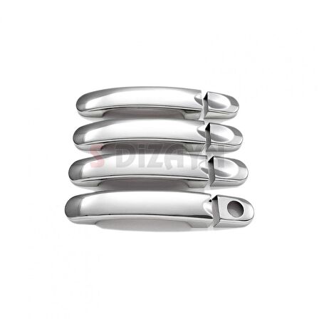 S-Dizayn VW T5 Transporter Krom Kapı Kolu 4 Kapı 2003-2010