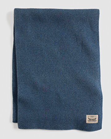 ERKEK ÖRGÜ MAVİ ATKI 000JB-0006