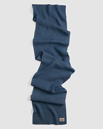 ERKEK ÖRGÜ MAVİ ATKI 000JB-0006