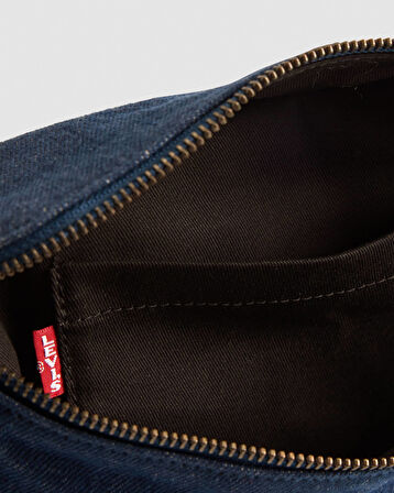 UNISEX KOT MAVİ ÇAPRAZ BEL VÜCUT ÇANTA 002H1-0007