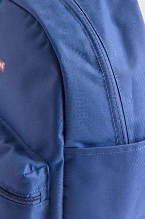 Unisex Basic Mavi L-pack Bölmeli Sırt Çantası - 004C7-0001