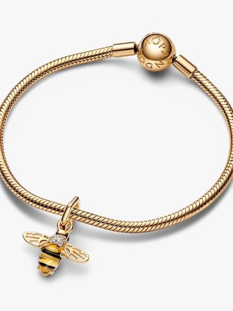 Parıltılı Arı Sallantılı Charm