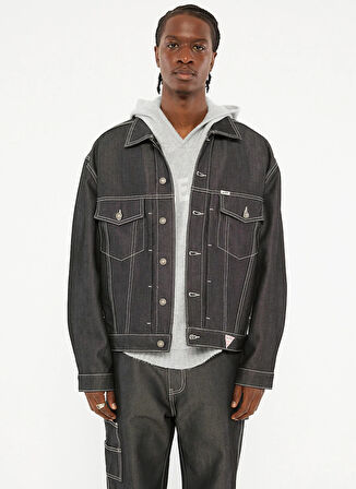 Guess Erkek Denim Ceket M5RG77D5L30GOM6 GO METALLIC DENIM