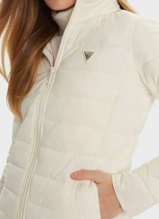 Guess Ekru Kadın Mont V4YL04WF3X0-G6K5