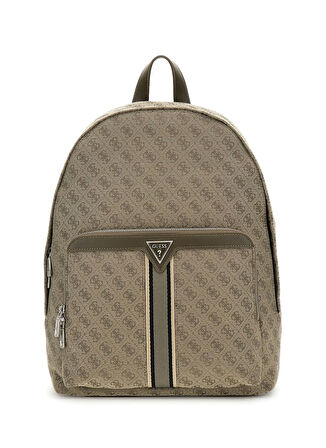 Guess Bej - Haki Erkek Sırt Çantası MILANO COMPACT BACKP-MINI WALLET