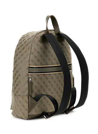Guess Bej - Haki Erkek Sırt Çantası MILANO COMPACT BACKP-MINI WALLET