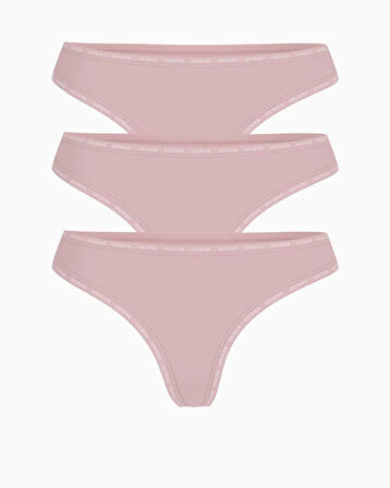 Guess 3Pack Basic Logolu Külot