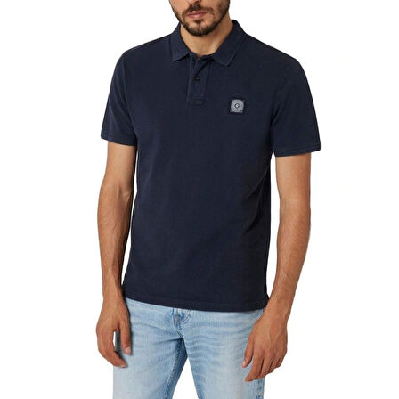 Guess Erkek Lacivert T-Shirt