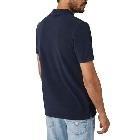 Guess Erkek Lacivert T-Shirt