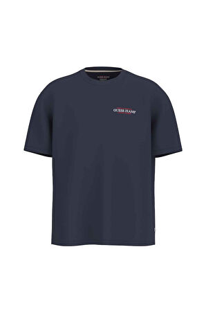Erkek GJ SS CN American T-Shirt - Lacivert | S